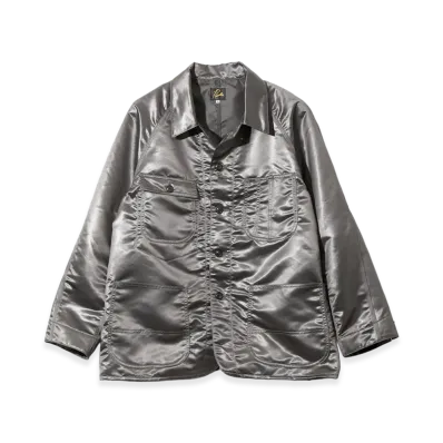 NEEDLES Coverall - Poly Coated Sateen "Grey"
