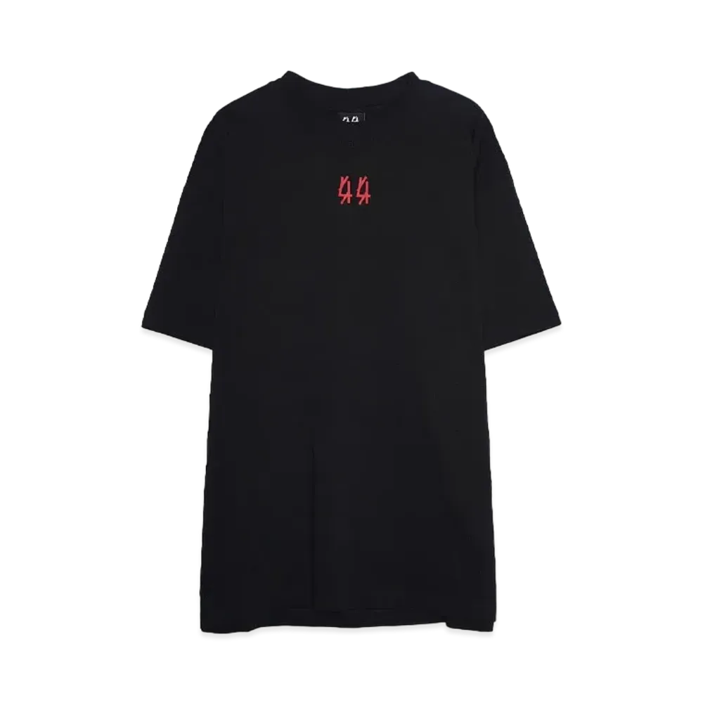 44 LABEL GROUP CONTINUUM TEE "BLACK/CONTINUUM RED"
