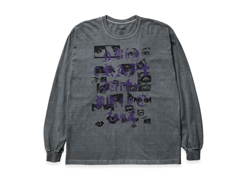 NEIGHBORHOOD Nh . Tee LS-5 "Gray"