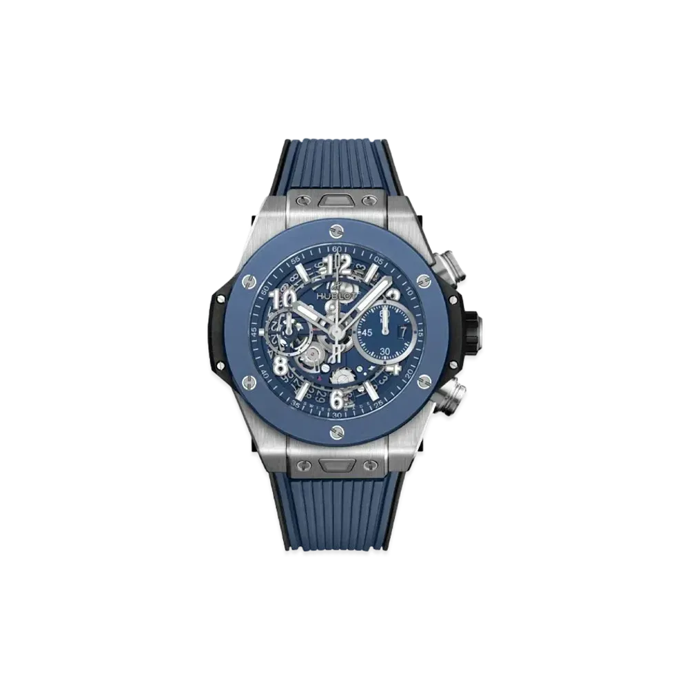 HUBLOT Big Bang Unico Titanium Blue Ceramic 42mm