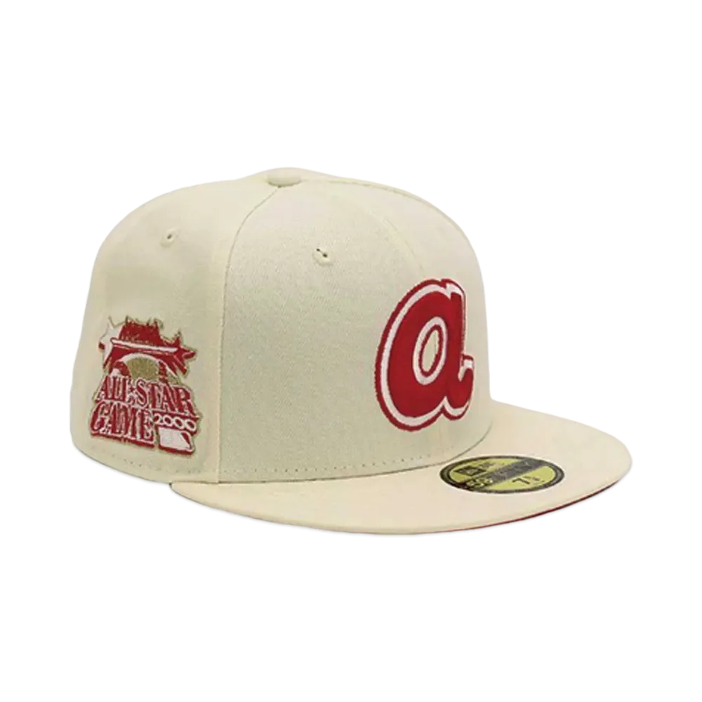 NEW ERA x THE CAP Rising Sun Atlanta Braves 59Fifty "White"
