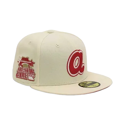NEW ERA x THE CAP Rising Sun Atlanta Braves 59Fifty "White"