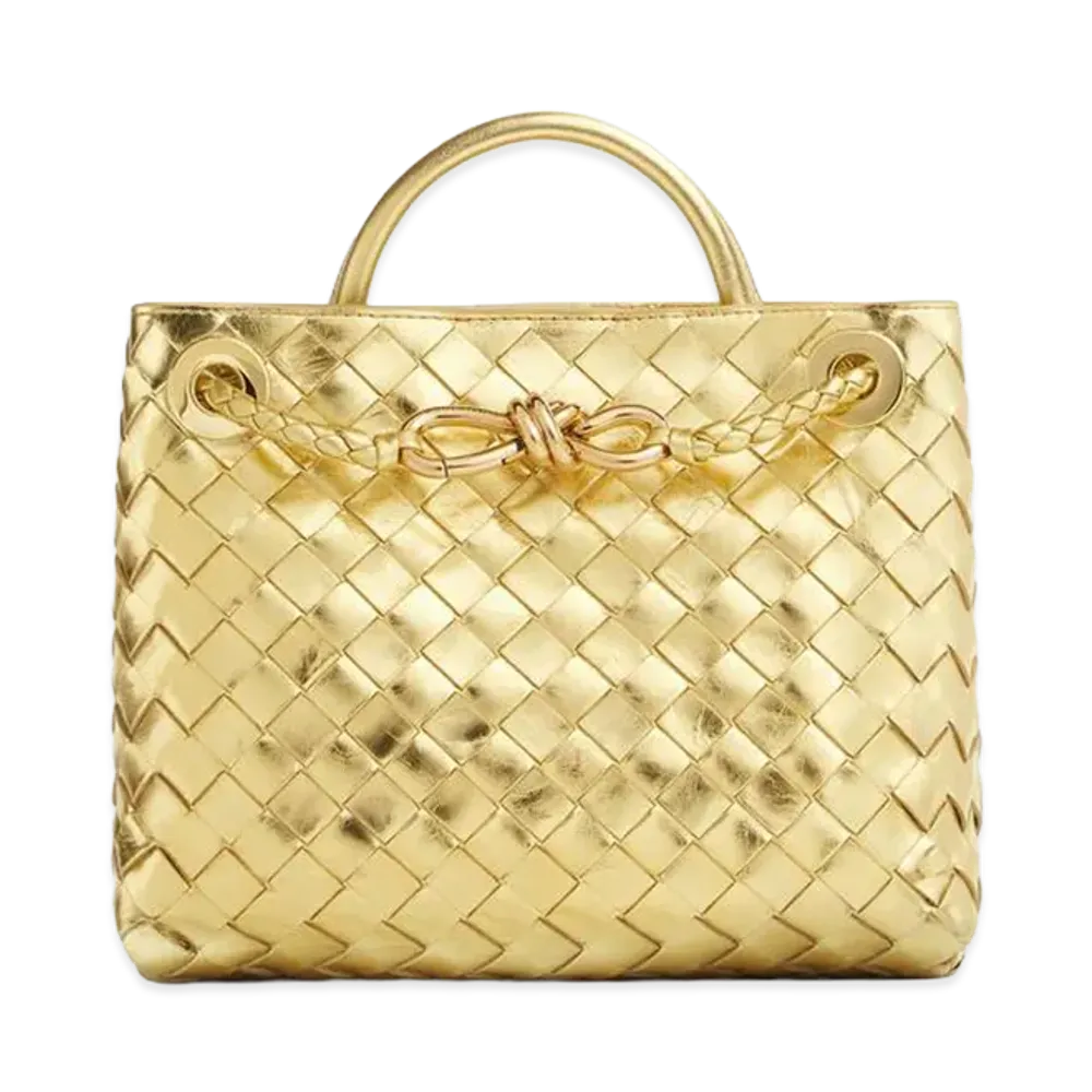 Bottega Veneta Small Andiamo "Gold"