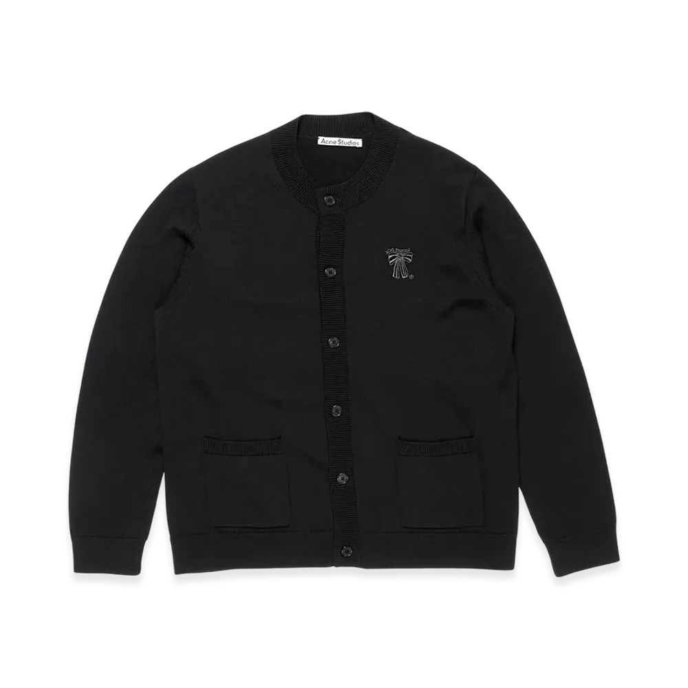 Acne Studios Crewneck Cardigan "Black"