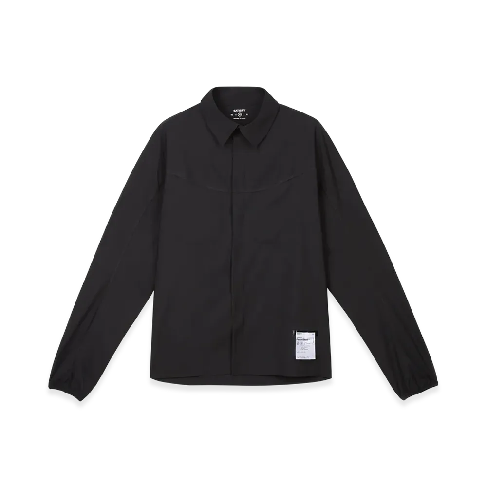 SATISFY PeaceShell River Shirt "Black"