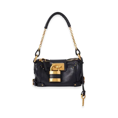 Chloe Women's Paddington Small Leather Shoulder Bag "Black"
