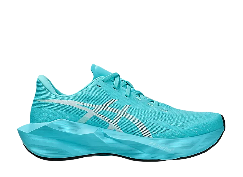 Asics Novablast 6 "Energy Aqua/White"