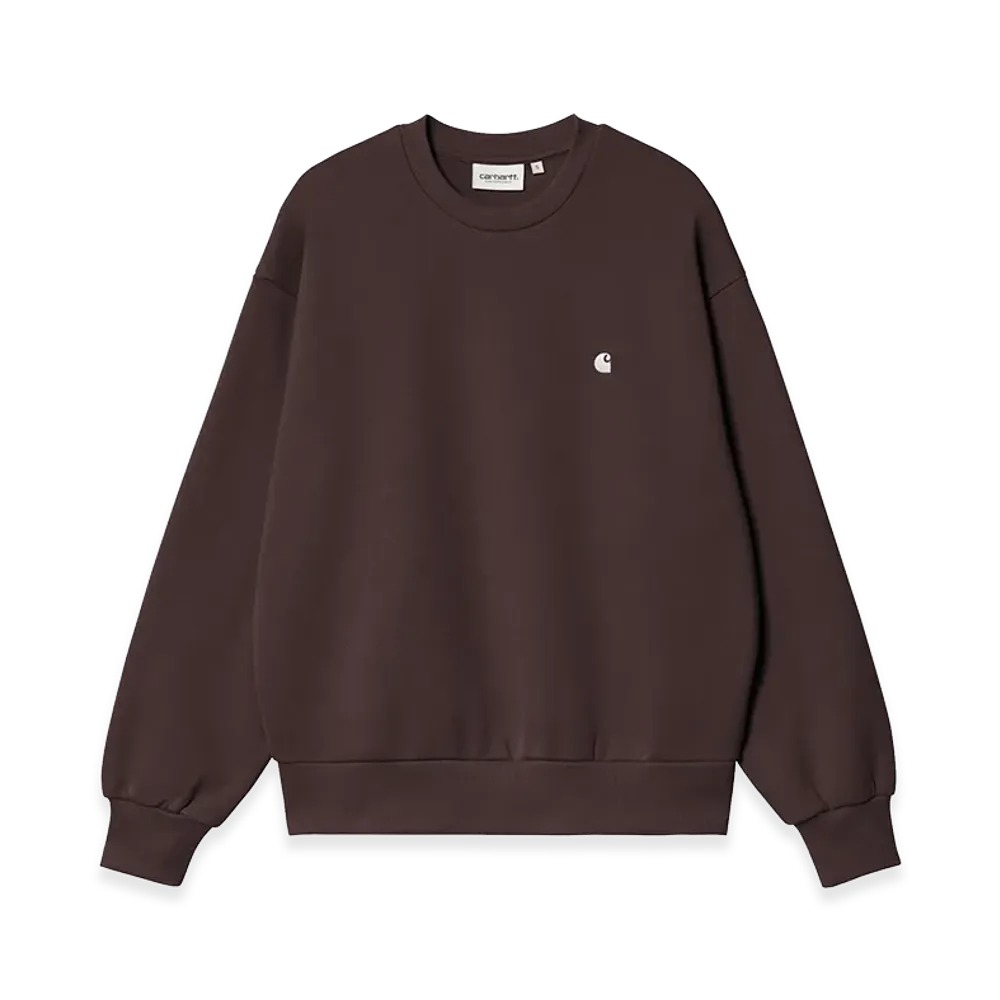 Carhartt WIP Women's Casey Sweat "Palisander/Silver"