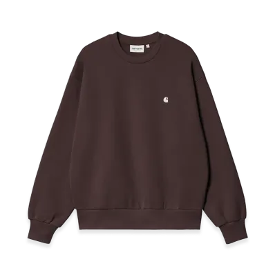 Carhartt WIP Women's Casey Sweat "Palisander/Silver"
