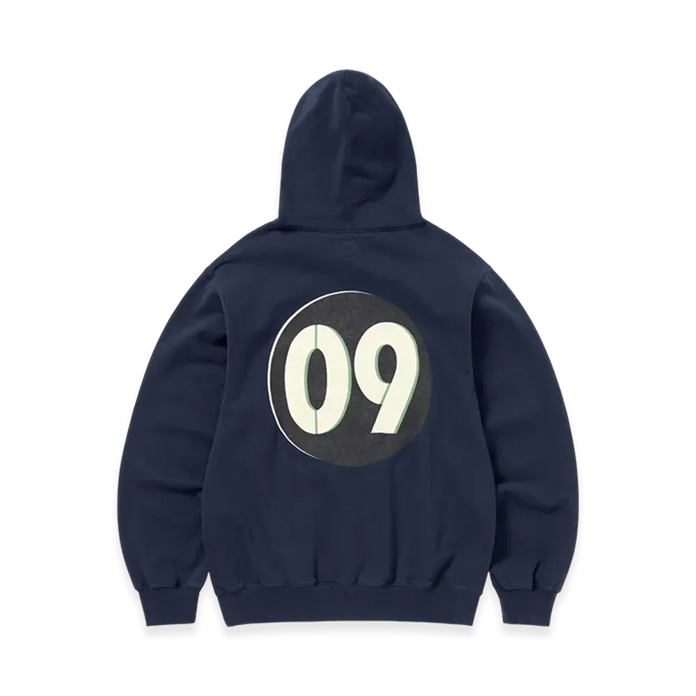 thisisneverthat Circled Number Hoodie "Navy"
