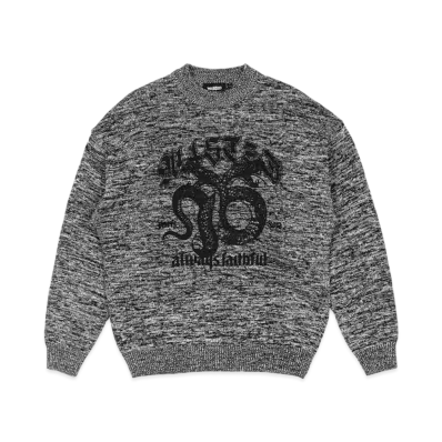 WASTED PARIS Lethal Sweater "Grey"