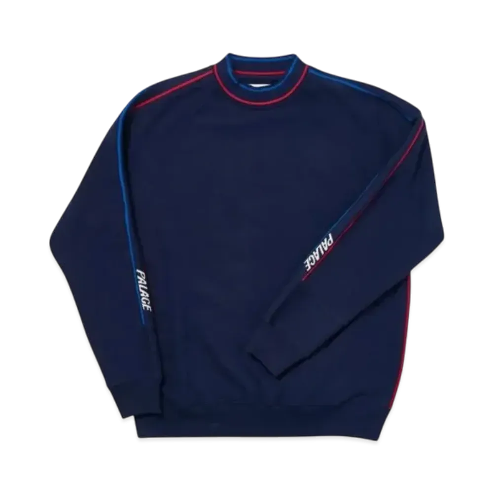 PALACE JQ Crew "Navy"
