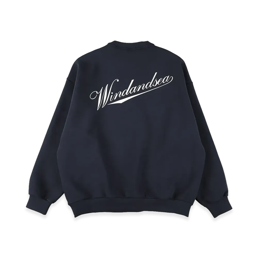 WIND AND SEA Tech Crewneck Sweatshirt "Navy"