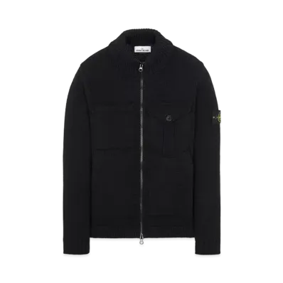 Stone Island 548A4 LAMBSWOOL "Black"
