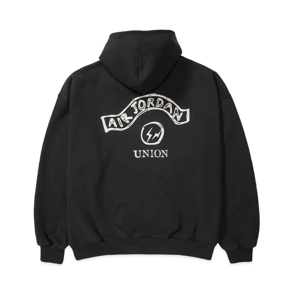 Nike Jordan x FRAGMENT x UNION Zip Hoody "Black" (US Size) IR0641-010