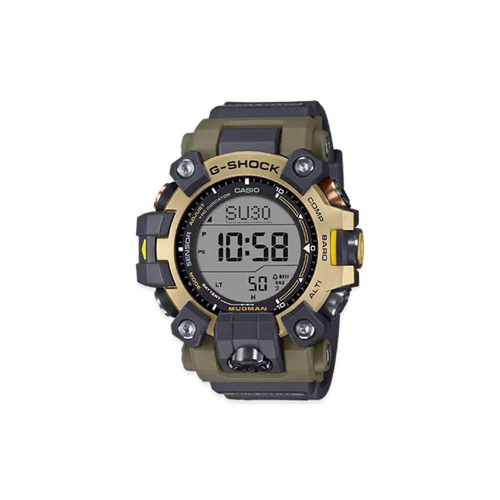 Casio G-Shock Mudman Earthwatch Collaboration Radio Solar M Watch "Black/Cmbi"