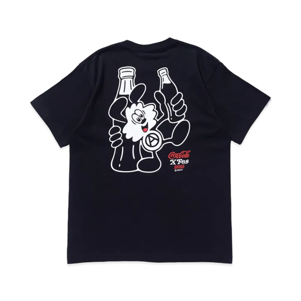VERDY x Coca Cola X Fes 2025 Vick Tee "Black"