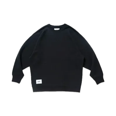 WTAPS AII 01 / Sweater / Cotton. Sign "Black"