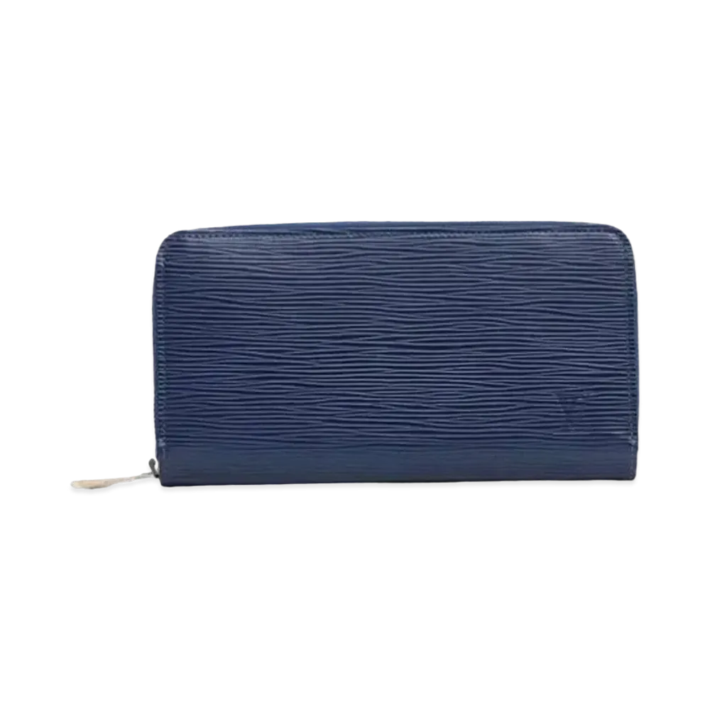 Louis Vuitton Epi Zippy Wallet "Andigo Blue"