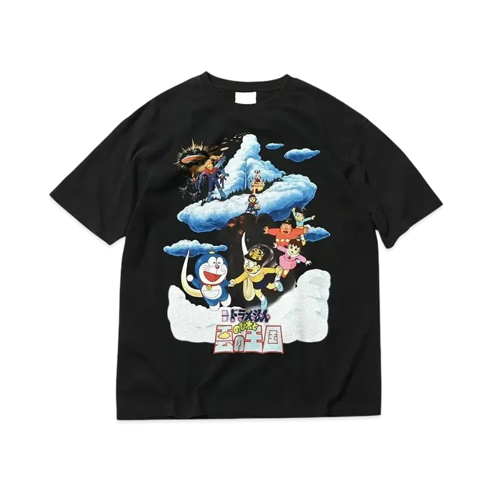 HOME GAME 映画ドラえもん \ 1992 のび太と雲の王国TEE "BLACK"