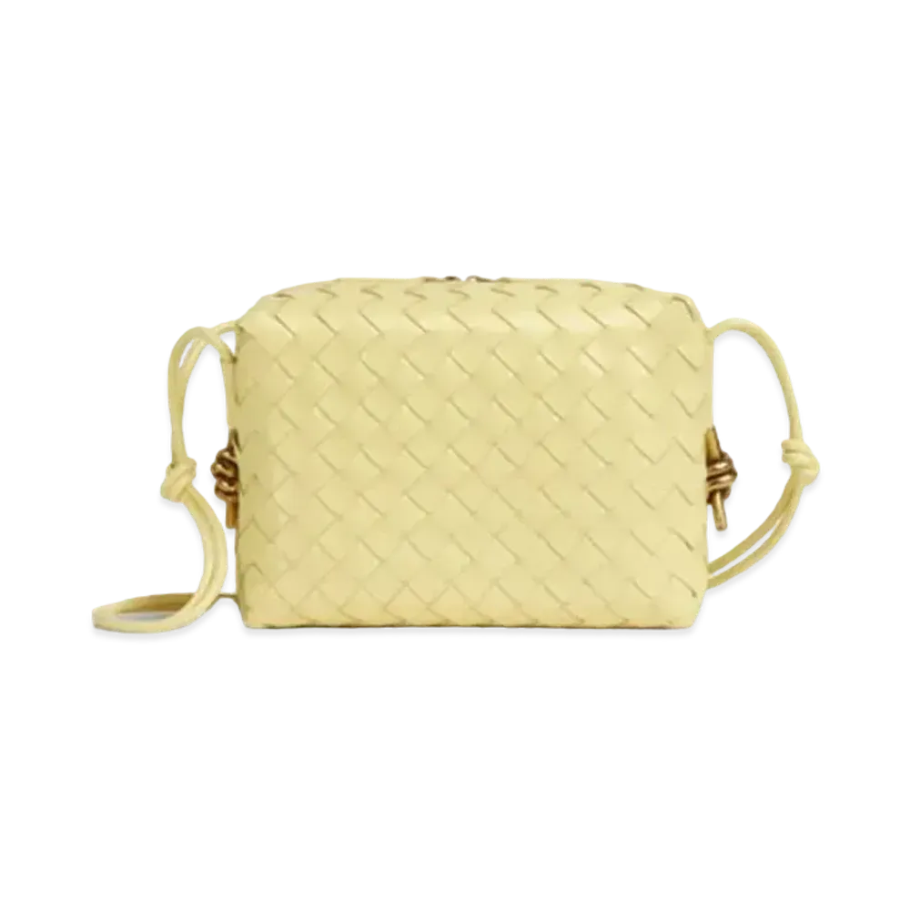 Bottega Veneta Small Loop Camera Bag "Sherbet"