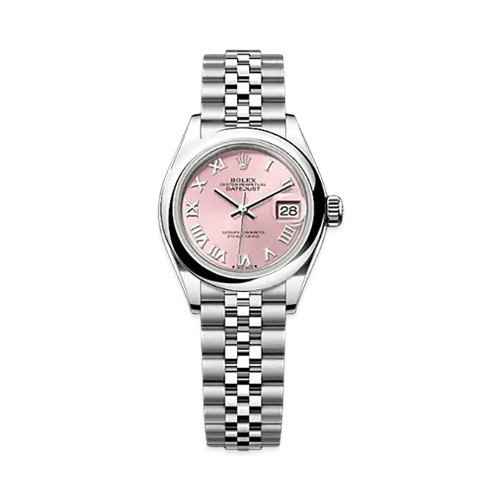 ROLEX Lady-Datejust Oystersteel "Pink"
