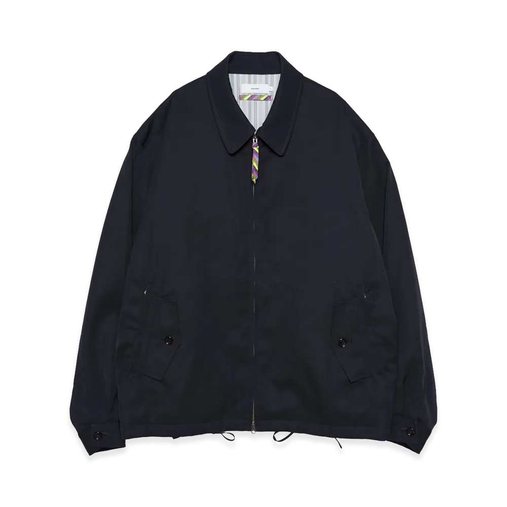Graphpaper x is-ness Scale off Wool Harrington Jacket "Navy"