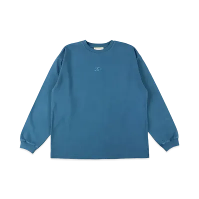 WIND AND SEA Sea Pigment L/S Tee "Blue"