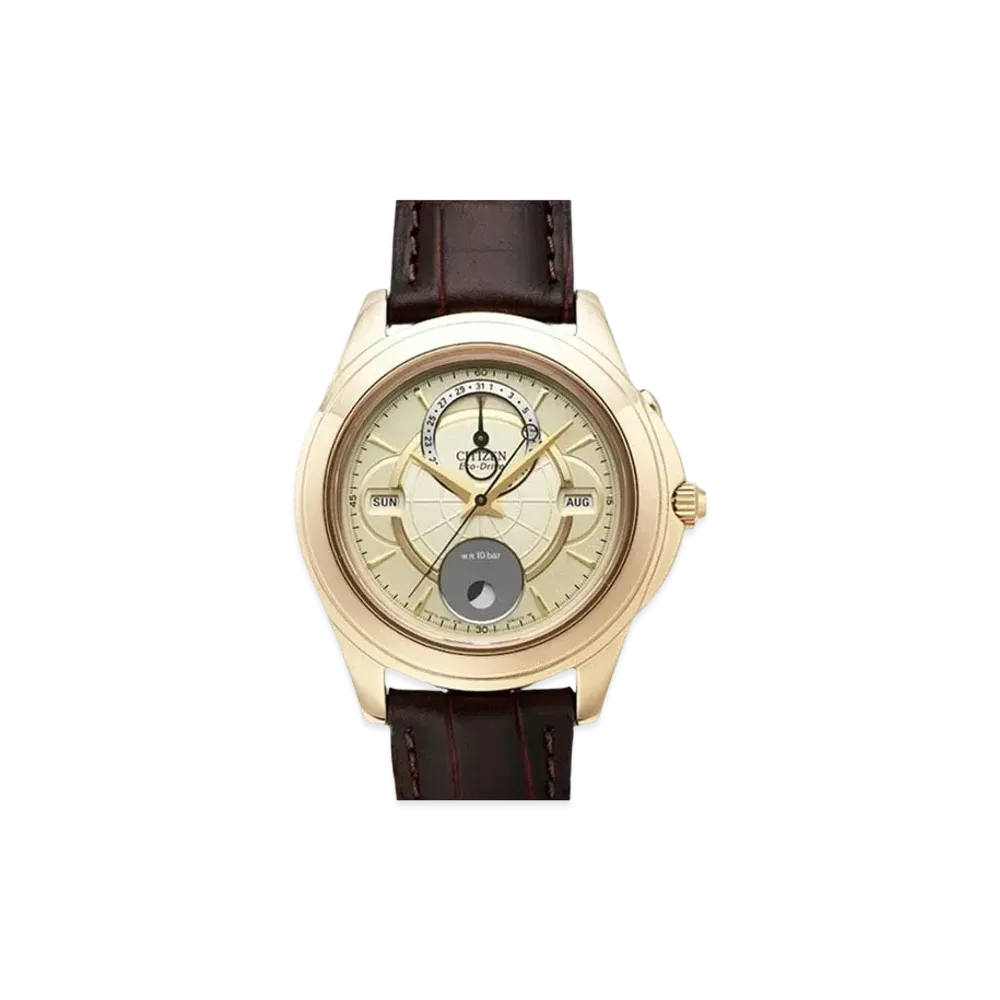 CITIZEN Eco-Drive Carandurier Triple Calendar "Gold" BU0003-02P