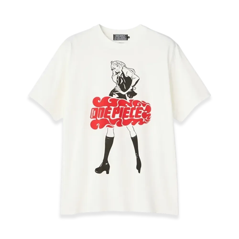 HYSTERIC GLAMOUR x ONE PIECE Nami T-Shirt "White"