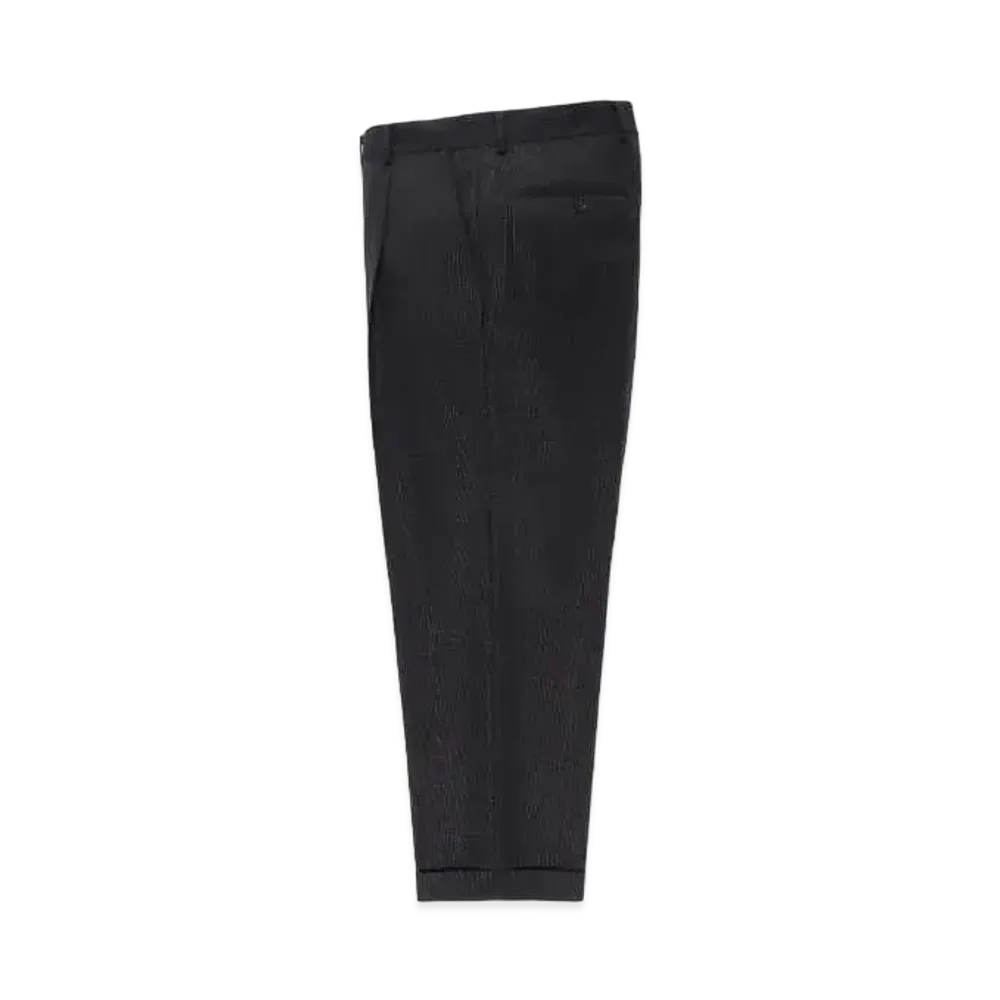WACKO MARIA Dormeuil / Glitter Pleated Trousers (Type-2) "Black"
