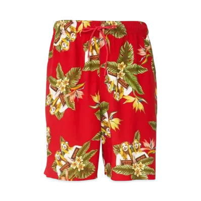 HYSTERIC GLAMOUR Tropic Channel Pattern Easy Shorts "Black"