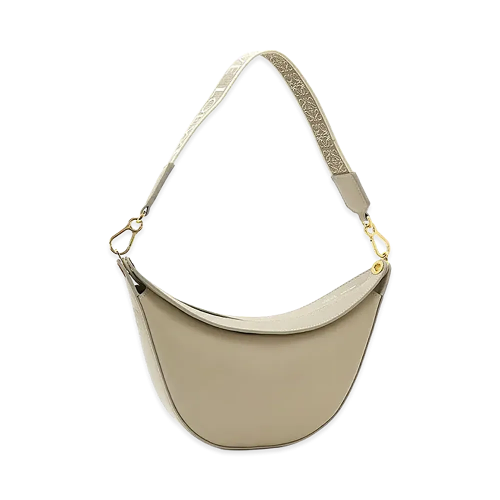 LOEWE Women's Shoulder Bag One Shoulder Luna Small "Light Oat"