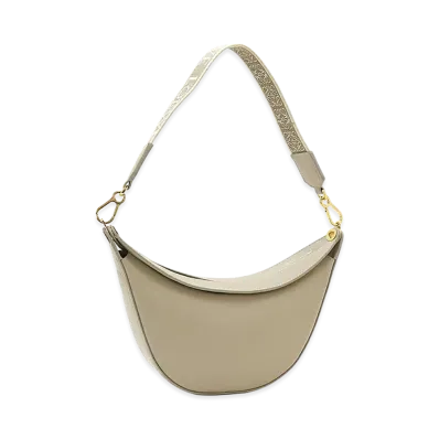 LOEWE Women's Shoulder Bag One Shoulder Luna Small "Light Oat"