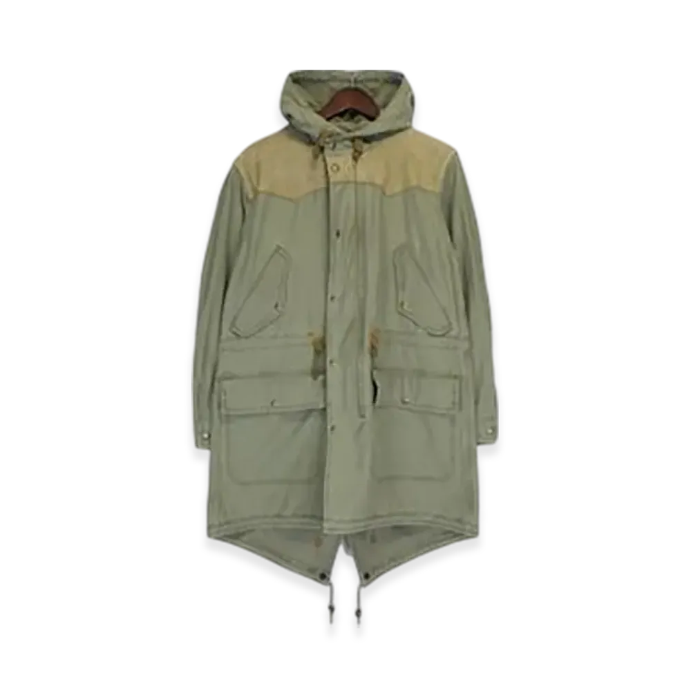 RRL Ralph Lauren Wilson Parka Unlined Coat "Olive"