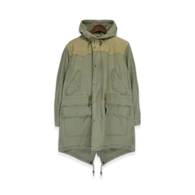 RRL Ralph Lauren Wilson Parka Unlined Coat "Olive"