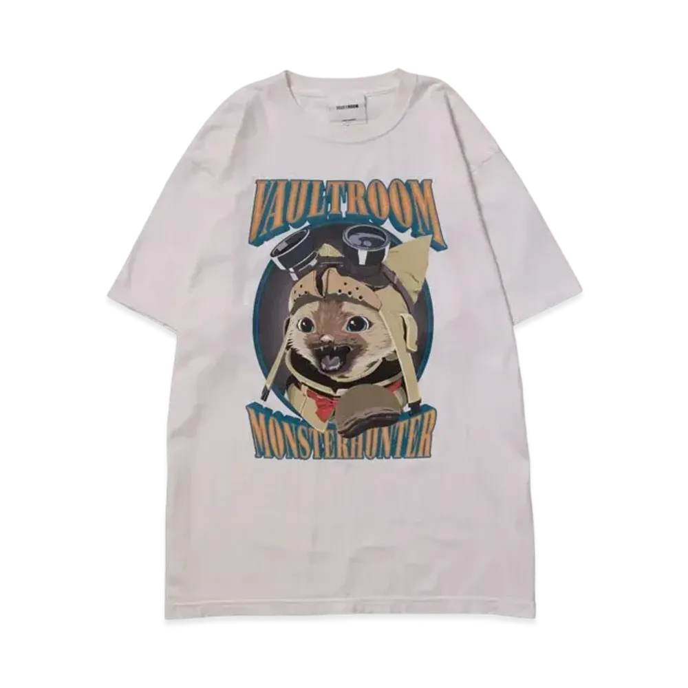 VAULTROOM x Monster Hunter AIROU Tee "Off White"