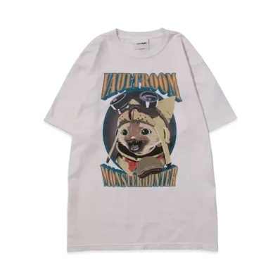VAULTROOM x Monster Hunter AIROU Tee "Off White"