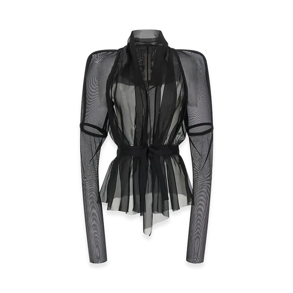 Rick Owens Women's Combo Metro' Jacket "Black"