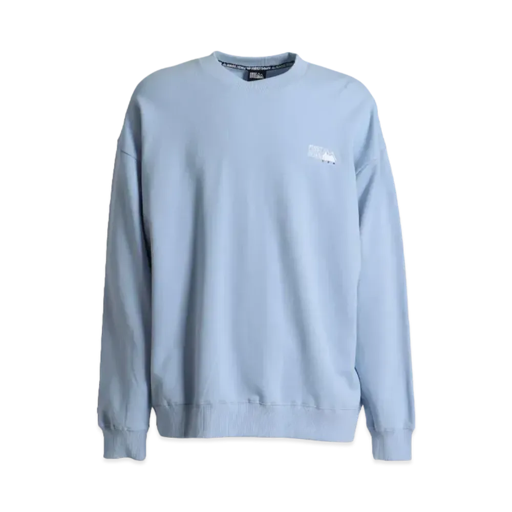FIRST DOWN LOGO CREW SWEAT "Sax"