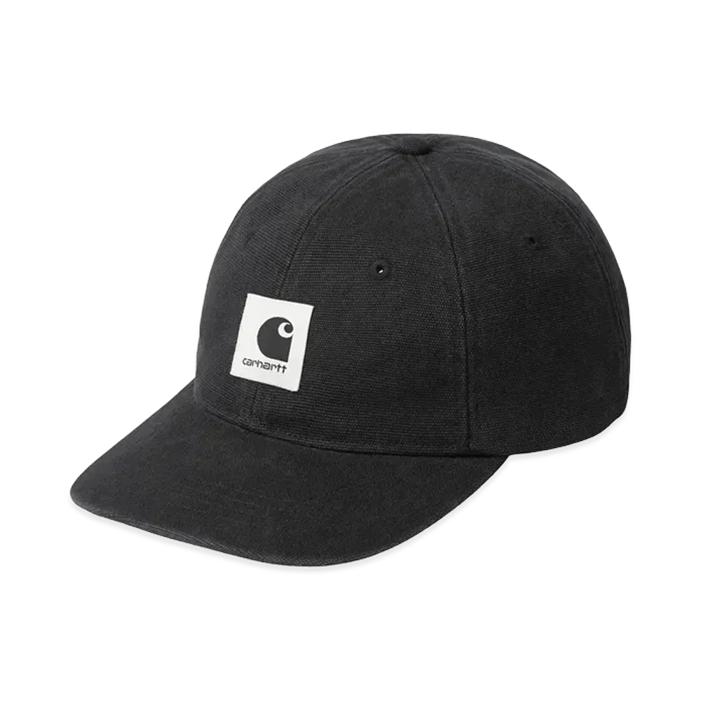 Carhartt WIP Canvas Cap "Black/Stone Washed"