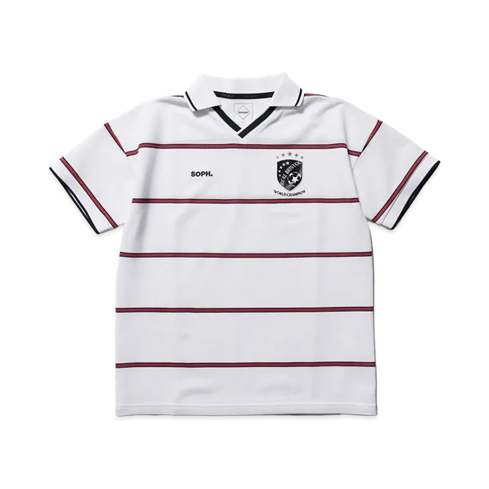 F.C.Real Bristol Kids Champions Border S/S Game Shirt "White"