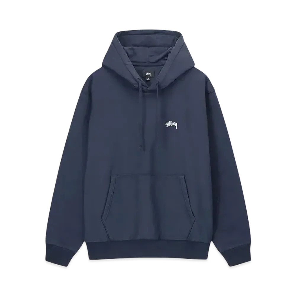 Stussy Stock Logo Hoodie "Navy"
