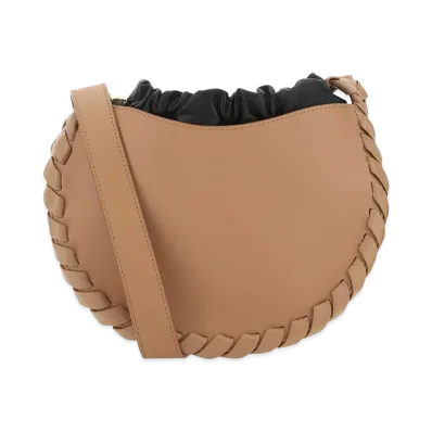 Chloe Women's Biscuit Leather Small Mate Crossbody Bag "Camel"