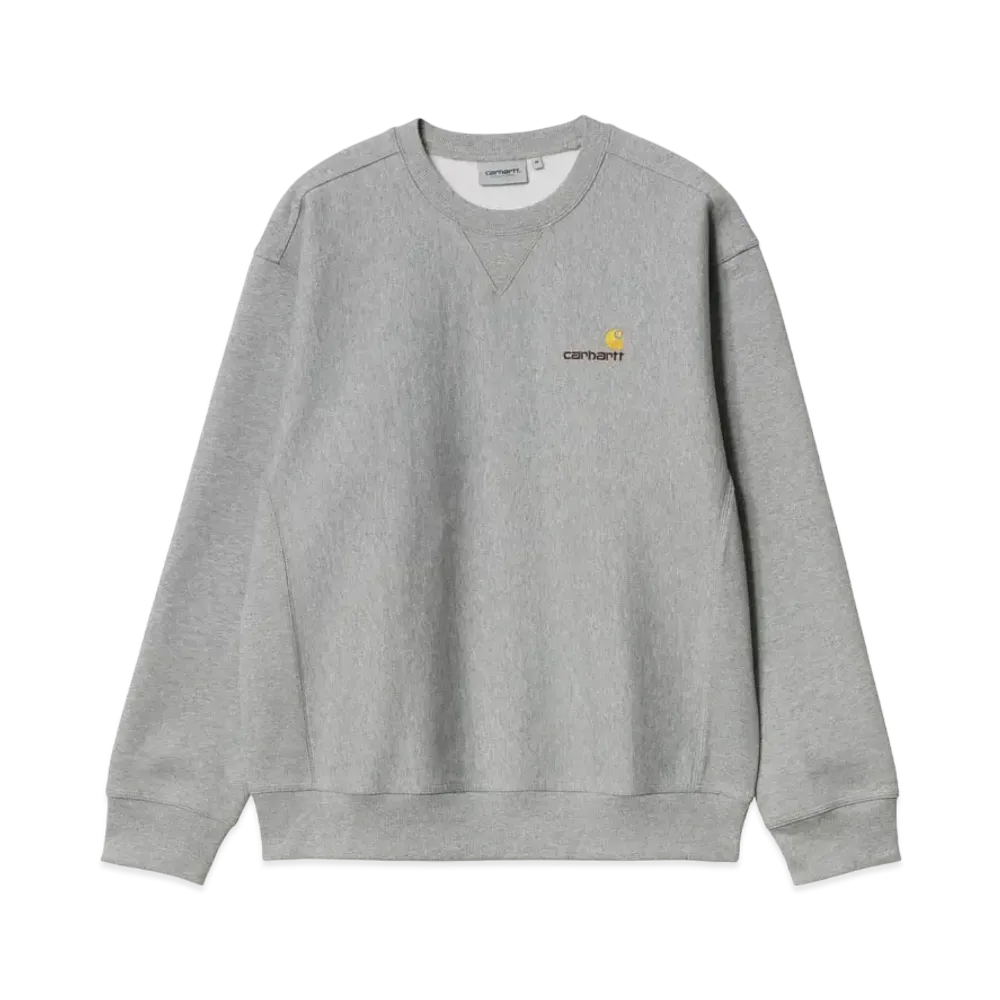 Carhartt American Script Sweatshirt "Grey Heather"