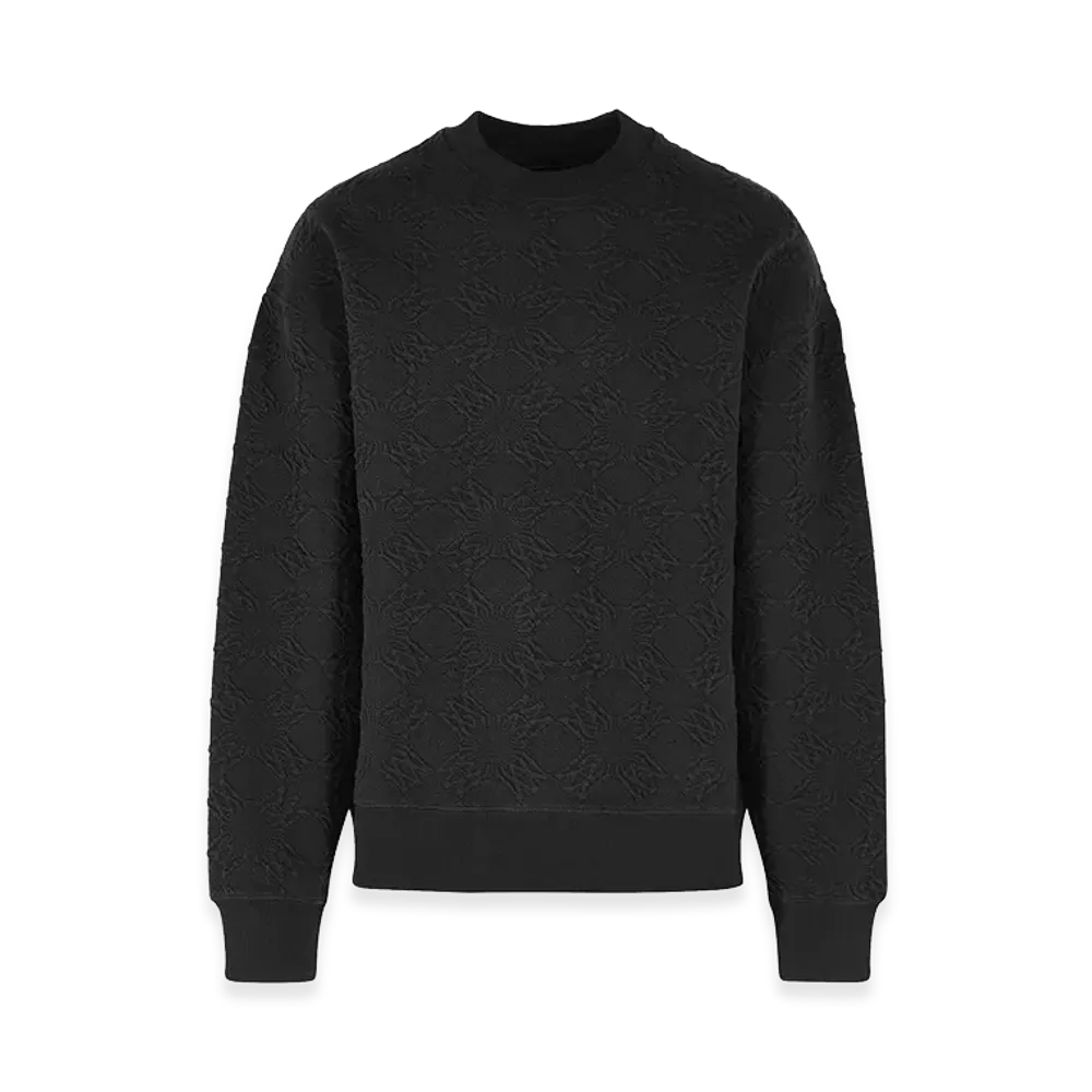 AMIRI Cotton Blend Sweatshirt "Black"
