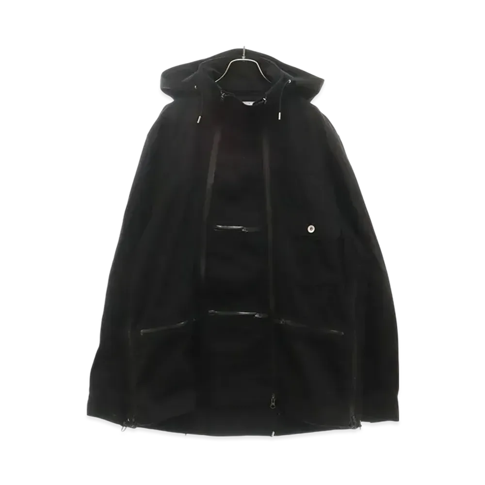 Sacai Denim Blouson Jacket "Black"