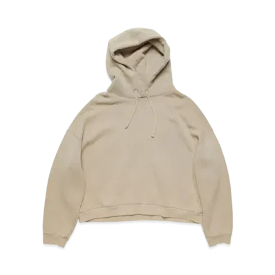 Acne Studios Hooded Sweater Logo Patch "Concrete Gray"