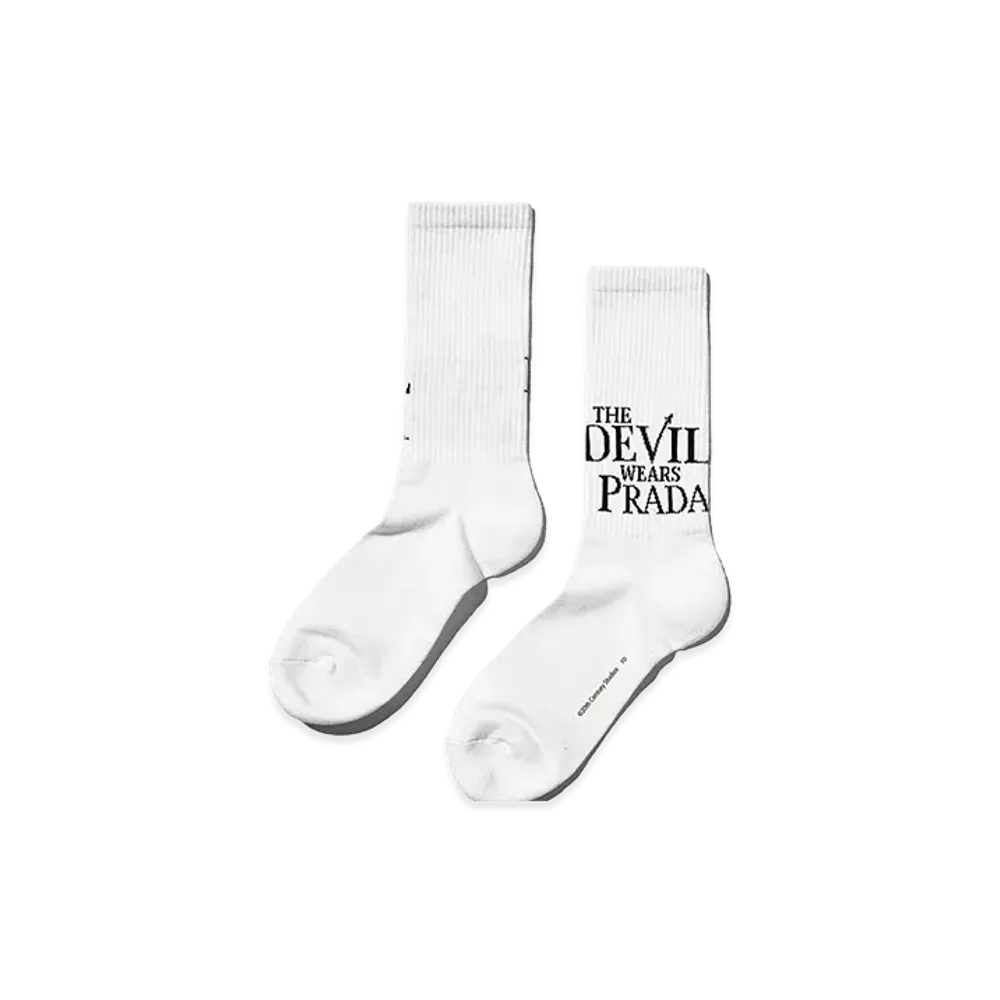 weber x The Devil Wears Prada Socks "Black"