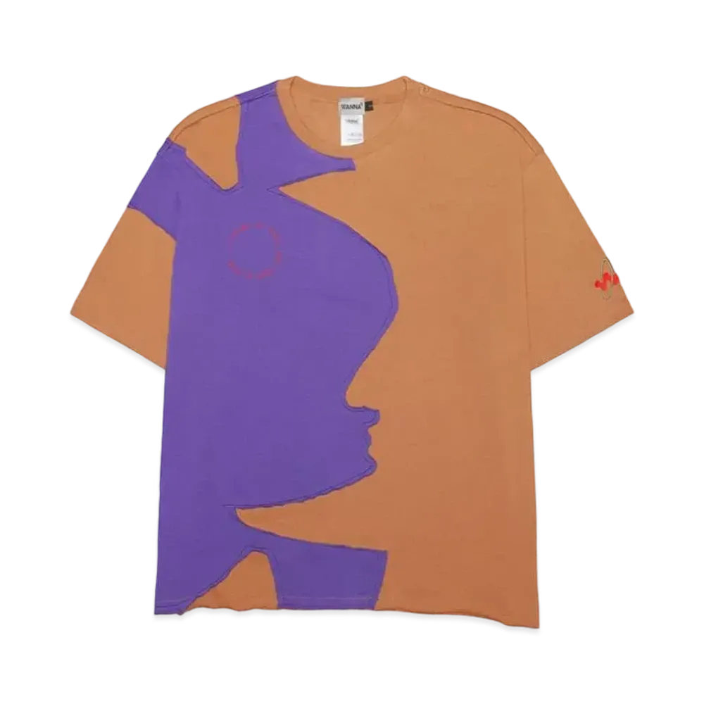 WANNA YIN YANG tee "DARKNIGHT GRAPE"